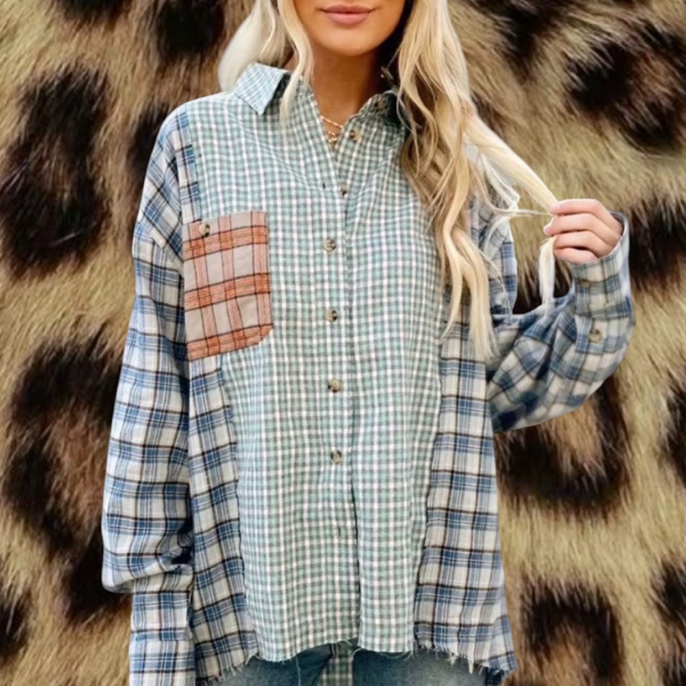 LILYFUL Multicolor Flannel
